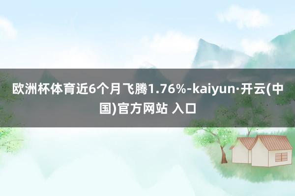 欧洲杯体育近6个月飞腾1.76%-kaiyun·开云(中国)官方网站 入口